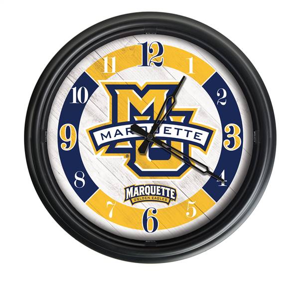 Marquette Indoor/Outdoor LED Wall Clock 14 inch