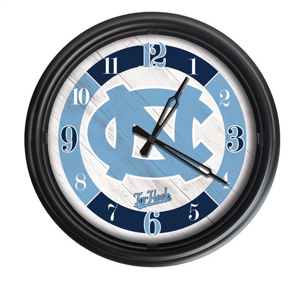 North Carolina Indoor/Outdoor LED Wall Clock 14 inch