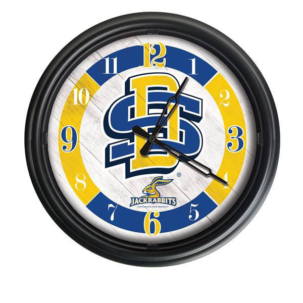 South Dakota State Indoor/Outdoor LED Wall Clock 14 inch