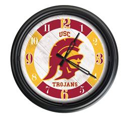 Southern California Indoor/Outdoor LED Wall Clock 14 inch