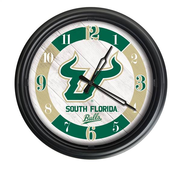 South Florida Indoor/Outdoor LED Wall Clock 14 inch