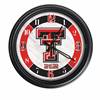 Texas Tech Indoor/Outdoor LED Wall Clock 14 inch