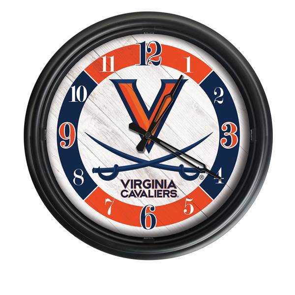 Virginia Indoor/Outdoor LED Wall Clock 14 inch