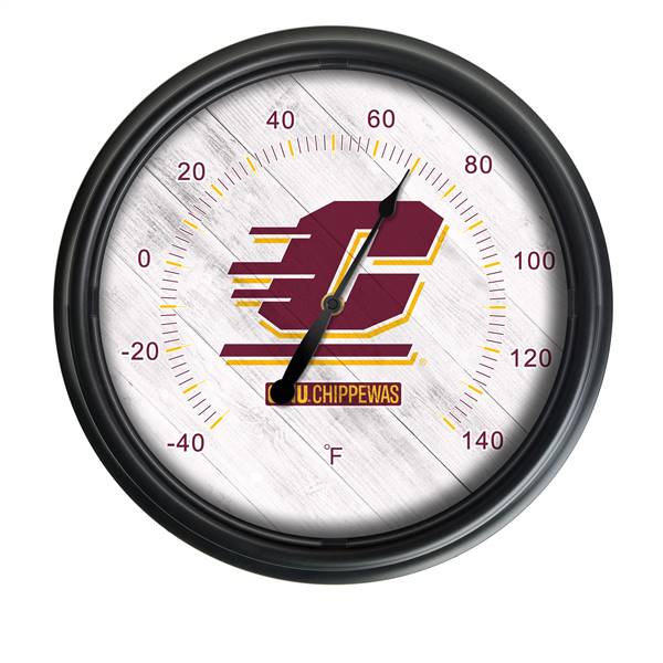 Central Michigan Indoor/Outdoor LED Thermometer