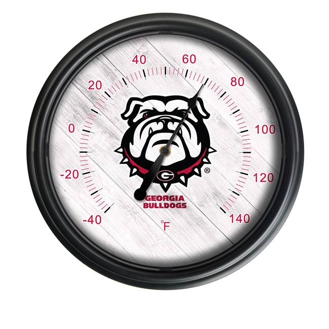 Georgia (Bulldog) Indoor/Outdoor LED Thermometer