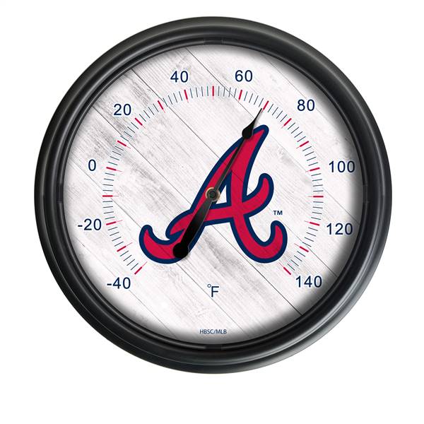 Atlanta Braves Indoor/Outdoor LED Thermometer