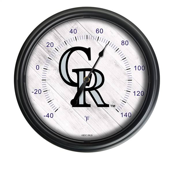 Colorado Rockies Indoor/Outdoor LED Thermometer