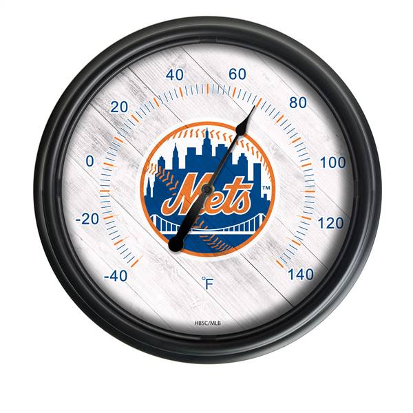 New York Mets Indoor/Outdoor LED Thermometer