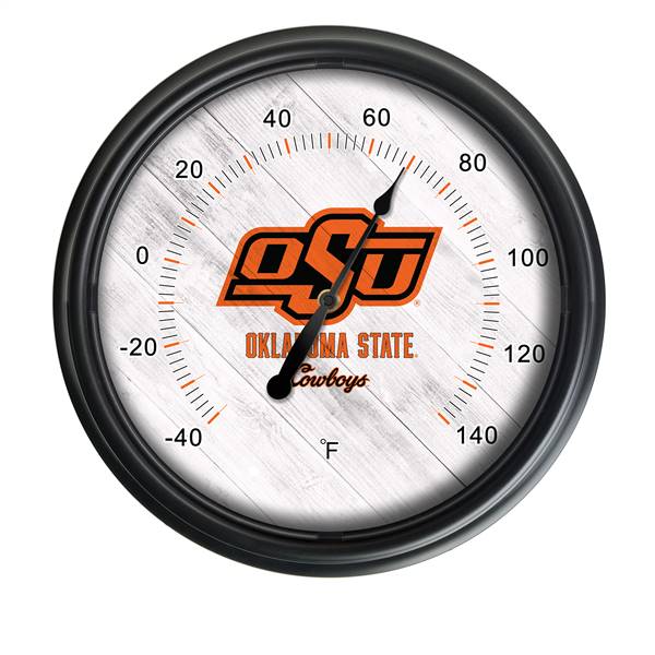 Oklahoma State Indoor/Outdoor LED Thermometer