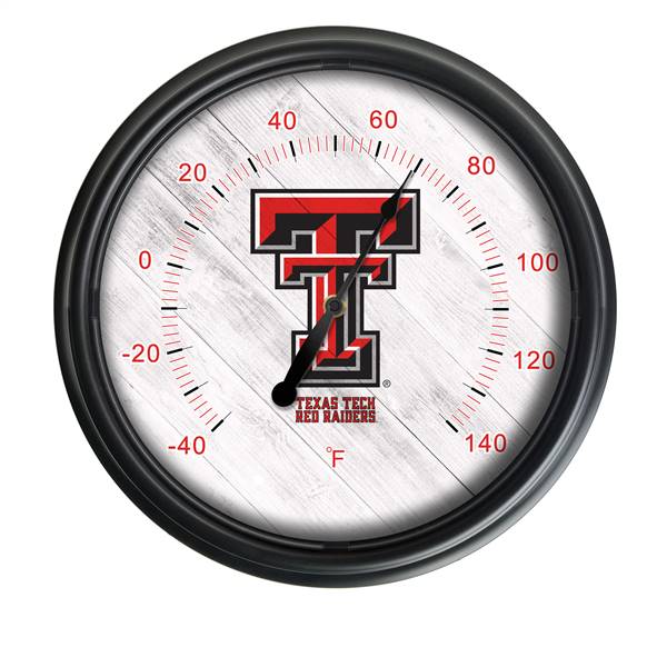 Texas Tech Indoor/Outdoor LED Thermometer