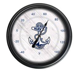US Naval Academy Indoor/Outdoor LED Thermometer