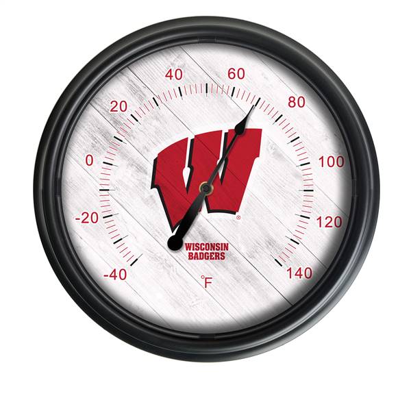 Wisconsin (W) Indoor/Outdoor LED Thermometer