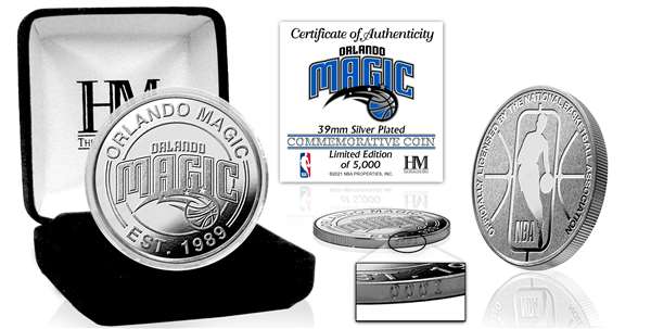Orlando Magic Silver Mint Coin  