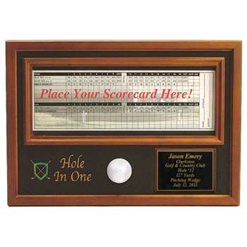 Proactive Golf Hole In One Ball & Scorecard Display