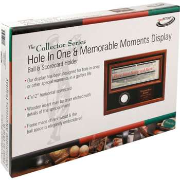 Proactive Golf Memorable Moments Ball & Scorecard Display 4x12