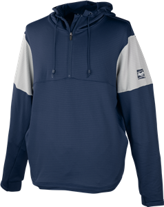 Rawlings Adult 1/4 Zip Hoodie - Navy