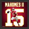 Patrick Mahomes ll Kansas City Chiefs Impact Jersey Frame  