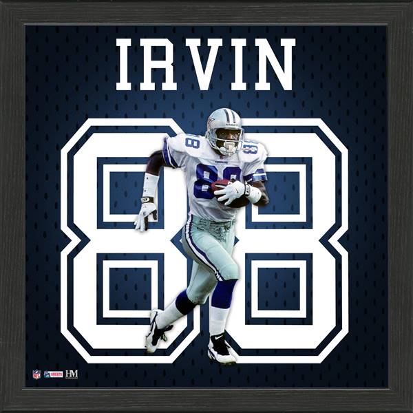 Michael Irvin Dallas Cowboys Impact Jersey Frame  