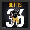Jerome Bettis Pittsburgh Steelers Impact Jersey Frame  