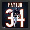 Walter Payton Chicago Bears Impact Jersey Frame      