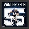 Leighton Vander Esch Dallas Cowboys Impact Jersey Frame  