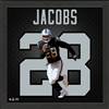 Josh Jacobs Las Vegas Raiders Impact Jersey Frame  