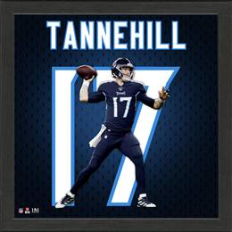 Ryan Tannehill Tennessee Titans Impact Jersey Frame  