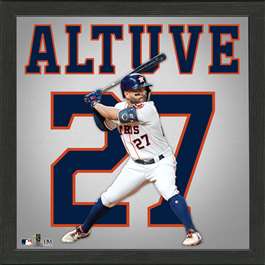 Jose Altuve Houston Astros IMPACT Jersey Frame  