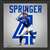 George Springer Toronto Blue Jays IMPACT Jersey Frame  