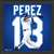 Salvador Perez Kansas City Royals IMPACT Jersey Frame  