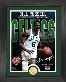 Bill Russell Celtics Bronze Coin Photo Mint  