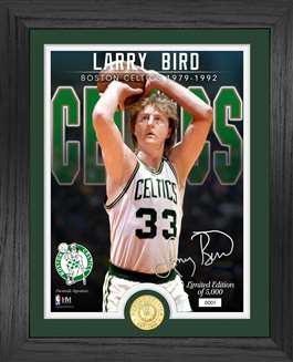 Larry Bird Celtics Bronze Coin Photo Mint  