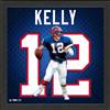 Jim Kelly Buffalo Bills Impact Jersey Frame    