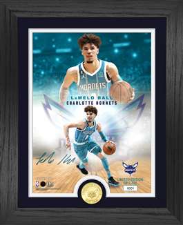 LaMelo Ball Charlotte Hornets Legends Bronze Coin Photo Mint  