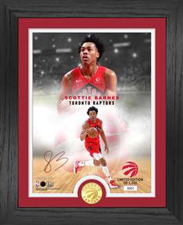 Scottie Barnes Toronto Raptors Legends Bronze Coin Photo Mint  