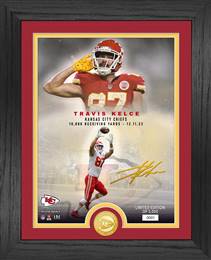 Kansas City Chiefs Travis Kelce NFL Legends Bronze Coin Photo Mint