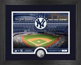 New York Yankees Silver Coin Photo Mint  