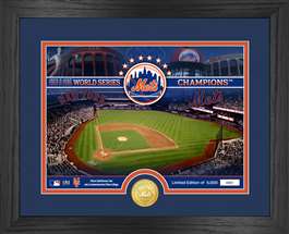 New York Mets Bronze Coin Photo Mint  