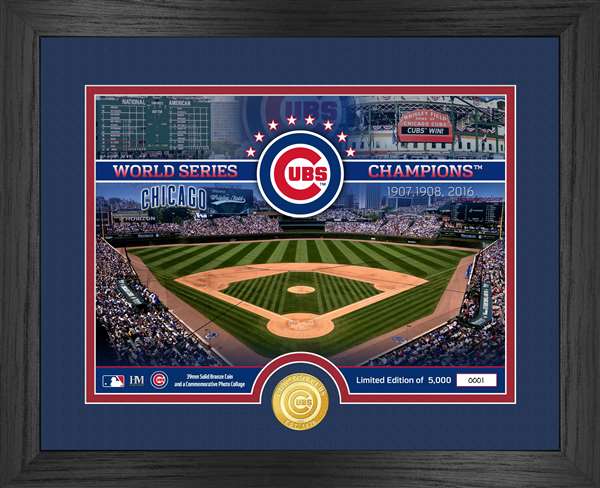Chicago Cubs Bronze Coin Photo Mint  