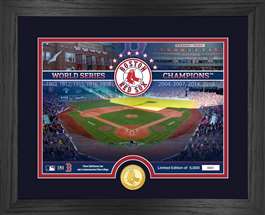 Boston Red Sox Bronze Coin Photo Mint  