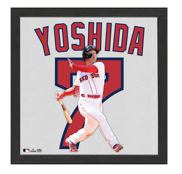 Masataka Yoshida Boston Red Sox IMPACT Jersey Frame  