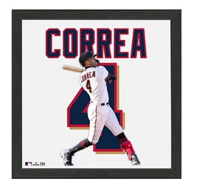 Carlos Correa Twins IMPACT Jersey Frame  