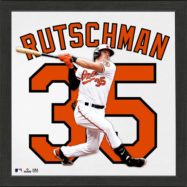 Adley Rutschman Baltimore Orioles IMPACT Jersey Frame  