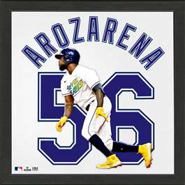 Randy Arozarena Tampa Bay Rays IMPACT Jersey Frame  