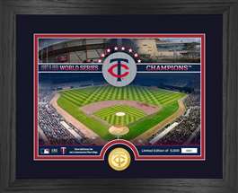 Minnesota Twins Bronze Coin Stadium Photo Mint  