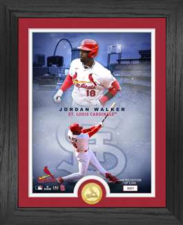 Jordan Walker St. Louis Cardinals Legends Bronze Coin Photo Mint  