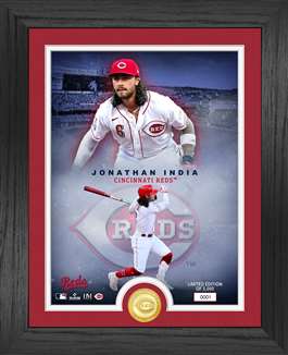 Jonathan India Cincinnati Reds Legends Bronze Coin Photo Mint  