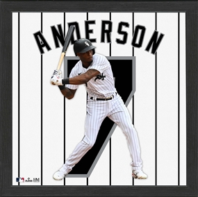 Tim Anderson Chicago White Sox Jersey IMPACT Frame  
