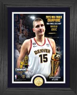 Denver Nuggets 2023 NBA Finals MVP Photo Mint   