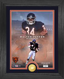 Chicago Bears Walter Payton NFL Legends Bronze Coin Photo Mint